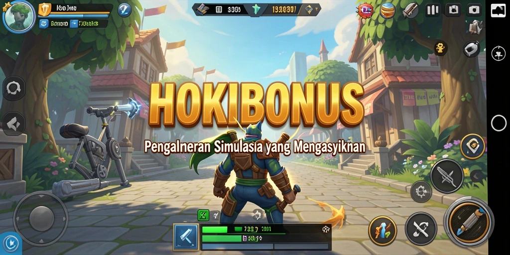 Tangkapan layar HOKIBONUS menunjukkan gameplay interaktif dan menyenangkan.