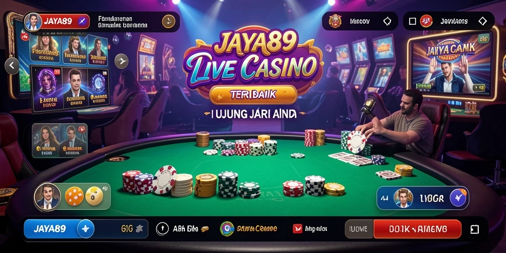 Gameplay menakjubkan di JAYA89 dengan dealer langsung.