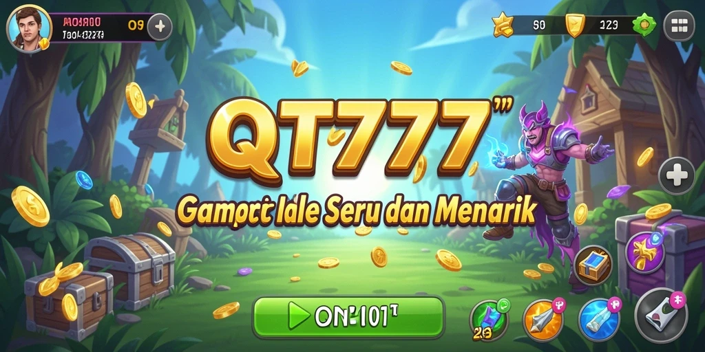 Gameplay QT777 yang seru dan menarik dalam mode Idle.