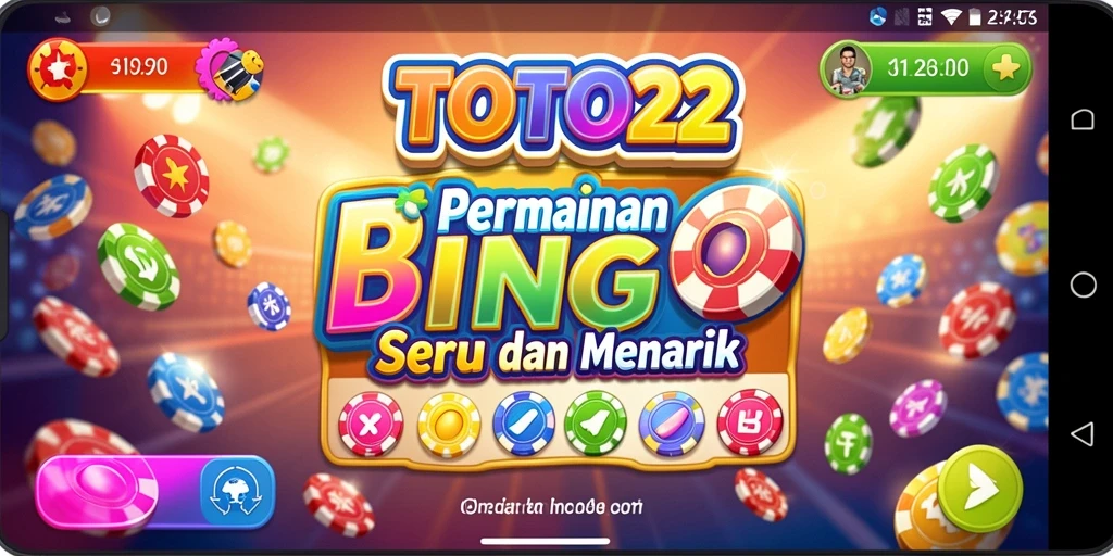 Screenshoot TOTO22 menampilkan aksi seru permainan Bingo.